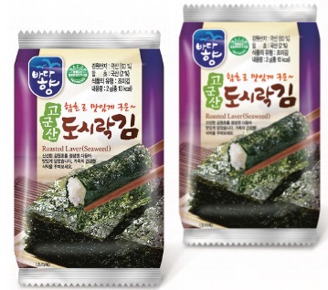 [해가람][바다향] 고소한 조미김 미니도시락김(240봉)